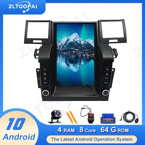 ZLTOOPAI 8Core Car Multimedia For Land Rover Range Rover Sport 2005-2009 Auto Radio GPS Navigation Carplay Android 10 3G/4G LTE
