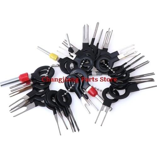 Auto Car Plug Circuit Board Wire Harness Terminal Extraction Pick Connector Disassembled Pin Back Needle Remove Tool Kit