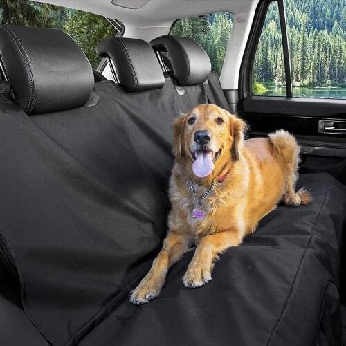 Dog Car Seat Cover 100% Waterproof Pet Dog Travel Mat Hammock For Small Medium Large Dogs Travel Car Rear Back Seat Safety Pad
