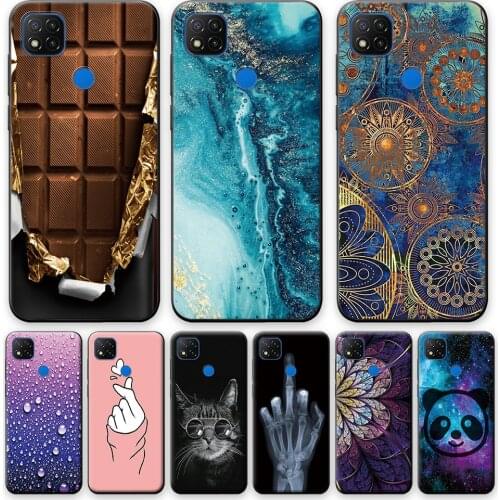 Redmi 9C NFC Case For Redmi 9C Case Silicone Back Cover Phone Case Xiaomi Redmi 9C 9C NFC Cute Fashion Soft TPU Bumper 6.53 inch