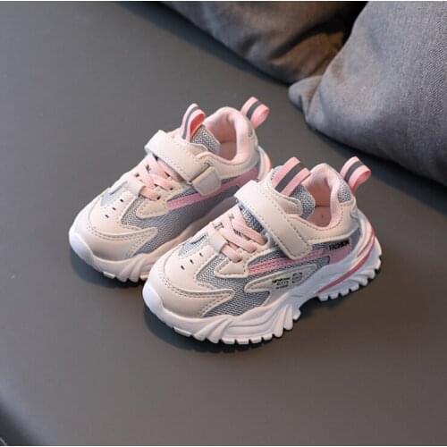 Spring Autumn New Kids Sport Shoes For Girls Running Sneakers Casual Girl Tenis Shoes Mesh Fashion Childrens Shoes Soft Light