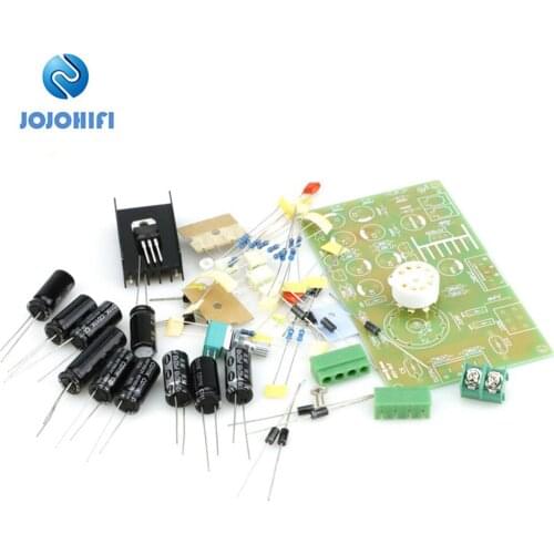 DIY KITS for 6N3 Tube Buffer Preamplifier Pre AC12V Amplifier Board (Without Tube)
