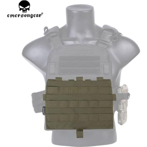 Emersongear Tactical CP Style Detachable Front MOLLE Panel MOLLE Modular Platebag For AVS JPC2.0 Vest Plate Carrier Airsoft