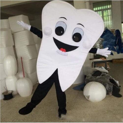 HOT High quality Teeth tooth mascot costume size adult costume parties fast shipping