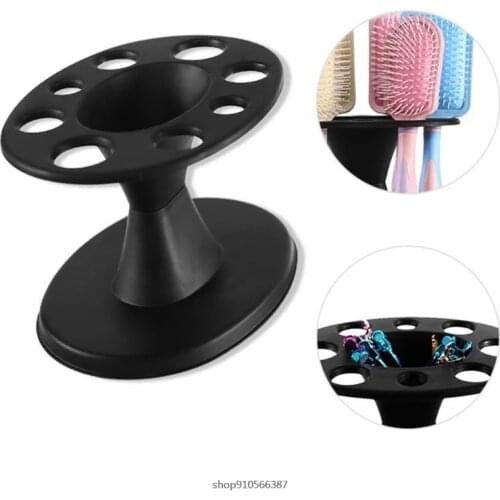 Round Hair Styling Tools Stand Professional Salon Brushes Organizer Scissors Roll Comb Container Accessories Holder wholesales