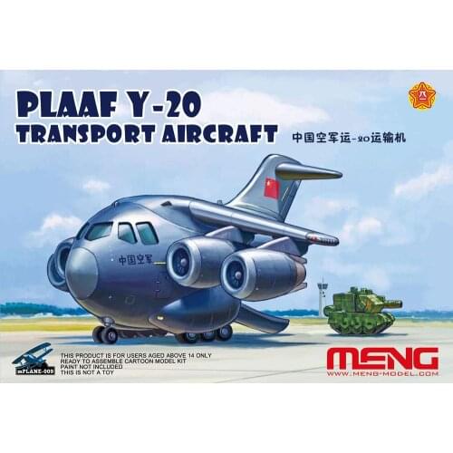 MENG MPLANE-009 PLAAF Y-20 TRANSPORT AIRCRAFT 2020 NEW