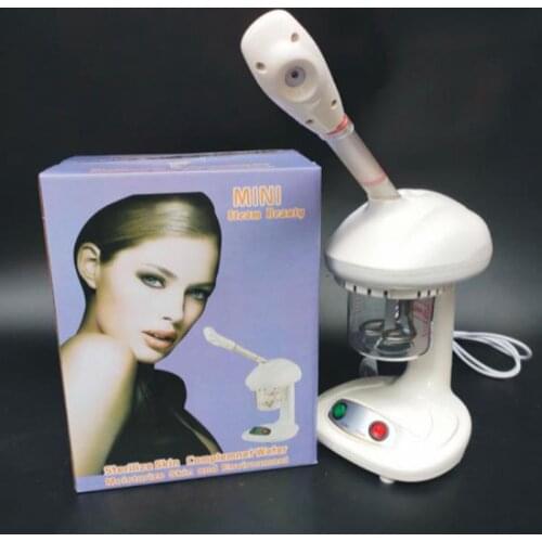 Mini Steam Beauty Instrument Professional facial steamer salon Spa ionic Ozon machine Desktop Facial Steamer cosmetology tool