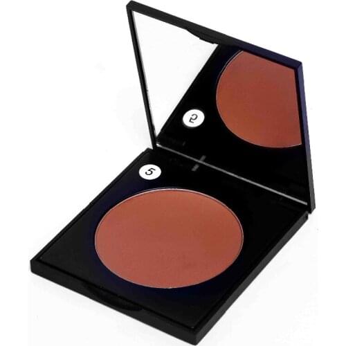 Face Powder Concealer 3D Bronzer Highlighter Trimming Powder Makeup Face Contour Grooming Pressed Powder With Mirror HB148