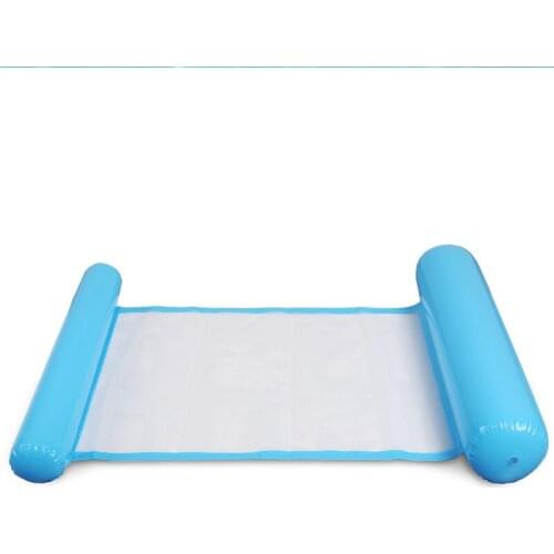 Folding Inflatable Hammock Bed Floating Water Hammock Floating Lounge Chair Floating Toy Inflatable Floating Bed Chair