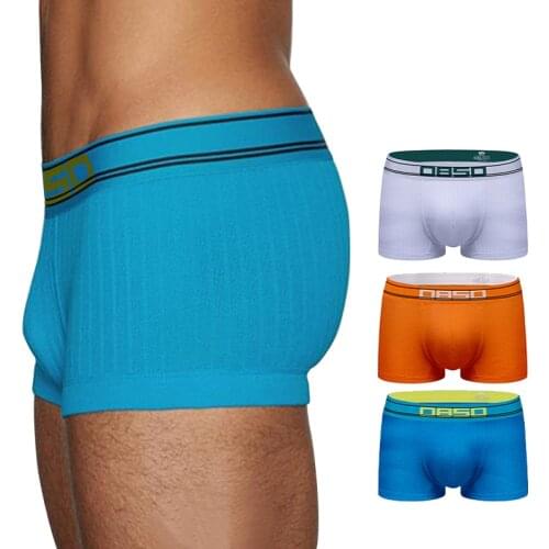 12 Colors Sexy Mans Underwear Boxers Man Cotton Men Boxer Shorts Mens Panties Solid Gay Mens Underpants Comfortable BS3134