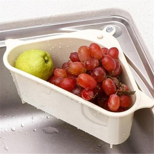 1pc Wall-mounted Storage Holder Multifunctional Kitchen Sucker Drain Shelf Storage Rack drain rack for Kitchen sink bathroom