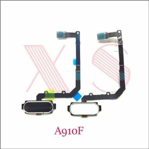 1pcs touch ID Fingerprint scanner Sensor Home Return Key Menu Button Flex Cable for Samsung Galaxy A9 2016 A910F