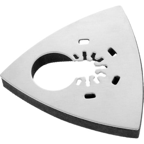 1Pc 93mm Triangular Polishing Sanding Pad Oscillating Multi Tool Wood Cutting For Multimaster Bosch Dremel Renovator Power Tools