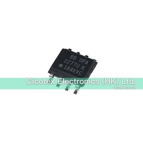 10pcs/lot OPA2277U SOP8 BBOPA 2277U K IC OPAMP GP 1MHZ 8SOIC OPA2277UK OPA2277U-K OPA2277