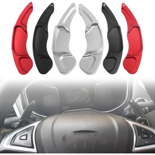 2 Pcs Steering Wheel Shifter Shift Paddle Gear Extension For Ford Mondeo /Fusion 13-19/Edge 15-19 Taurus Car Accessories