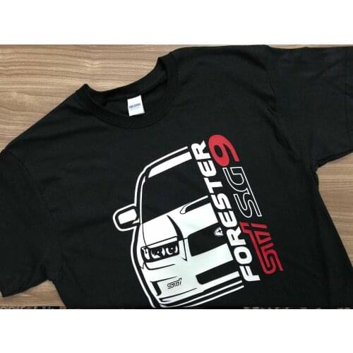 2019 Fashion Summer T Shirt Classic Japanese car fans Forester SG9 Tee SHIRT