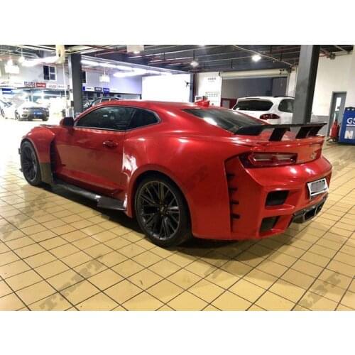 Suit For Chevrolet Trbt Camaro Wide Body Big Surround Bumper Carbon Fiber Machine Cover Bumblebee Generation 6