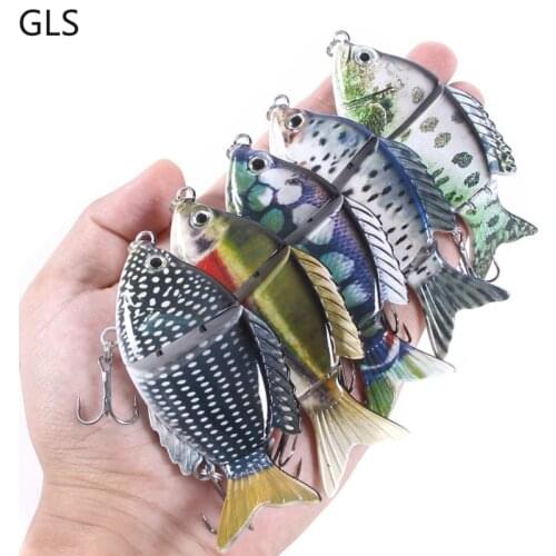 GLS Brand New Plastic Bionic Fishing Lure 9.5cm-22.5g Multi-section Lure Saltwater/Freshwater Artificial Bait Tackle