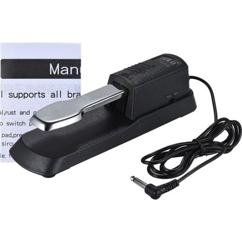 Hot Sale Universal Piano Sustain Pedal Keyboard Foot Damper Pedal with 6.35mm Plug for Electronic Organ MIDI Keyboards