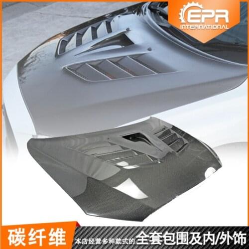 Suit For Imported Mitsubishi Evolution 10th Modified Varis 2nd Generation Carbon Fiber Ventilation Opening Machine Cover Car