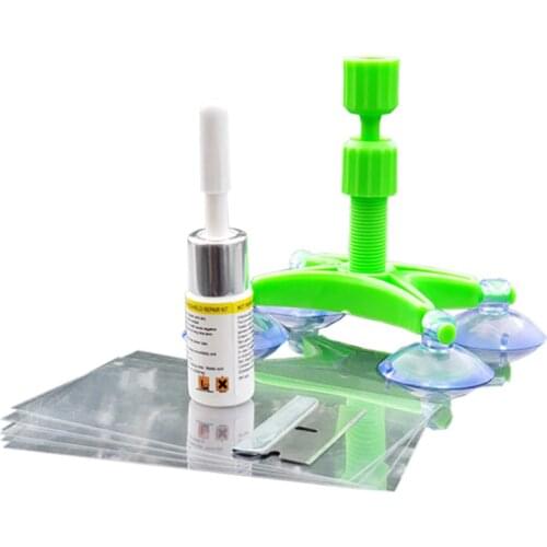 Quick Windshield Repair Kit Car Window Star & long Crack Restorer Cracked Glass Windscreen Repair Tool Resin Glue Universal