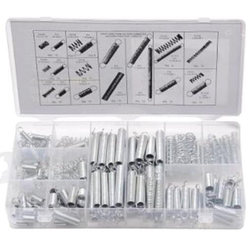 200PCS/set hardware Tension spring compression spring set in box 20 Size Springs Assortment
