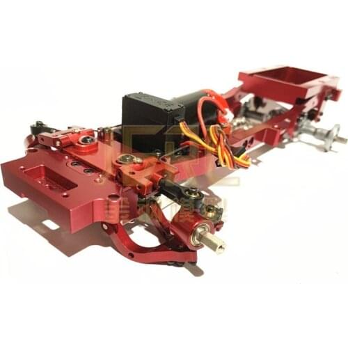 WPL D-12 D12 D16 RC car spare parts full metal frame chassis