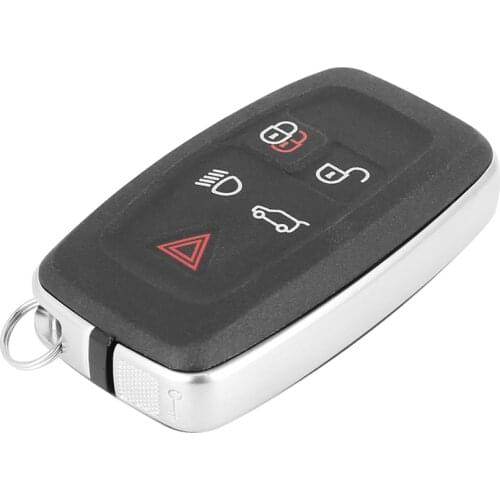 X Autohaux New Car Key Fob Shell Case Black Car Remote Key Replacement Case for Land Rover Range Rover Sport 2010-2015