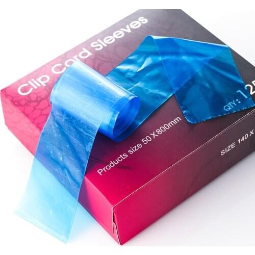 100pcs Permanent Makeup Supplies Professional Tattoo Clip Cord Sleeves Bags Disposable Line Protection Sleeve Tattoo Accessories