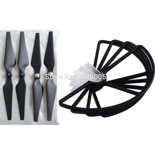 8pcs/set Zero XIRO xplorer RC Quadcopter Spare parts Propellers + Bumper