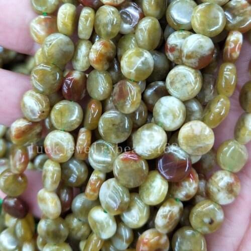 Free shipping 8mm Green Serpentine Round Women Men Spacers Beads Strand 15.5" FG7937