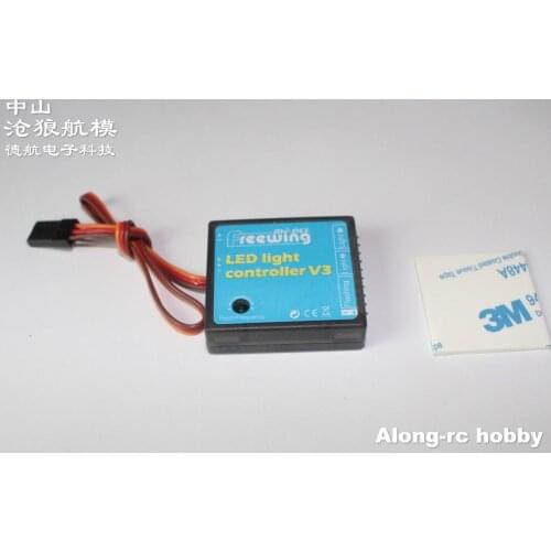 Free shipping Freewing LED light controller V3- E02 for Yak130 Yak-130 90mm Stinger 90mm P51 rc edf jet plane F18 F14