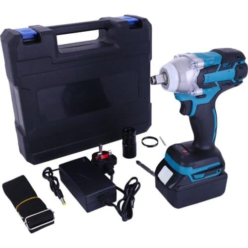 Cordless Brushless Impact Wrench Dual Purpose Electric Wrench Electric Screwdriver Power Tool Adapted to 18V Makita Battery