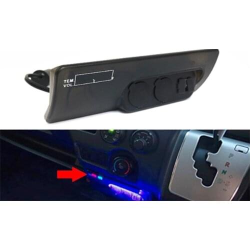 For HIACE 200 series Car Charger USB With Voltage Temperature Display