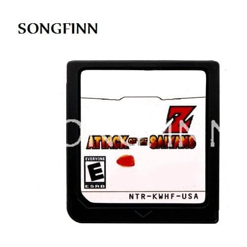 Z Attack of the Saiyans Video Game Accessories Cartridge Card for 64bit Video Game Console