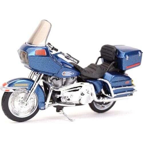 Maisto 1:18 1980 FLT Tour Glide Die Cast Vehicles Collectible Hobbies Motorcycle Model Toys