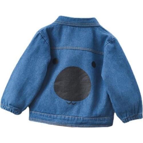 New Spring Autumn Baby Boys Long Sleeve Clothes Children Girls Cartoon Jacket Kids Cotton Clothing Infant Fashion Casual Costume