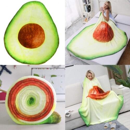 Super Soft Warm Flannel Burrito Blankets Round Shape Airplane Travel Throw Fleece Tortilla Nap Wraps Blanket