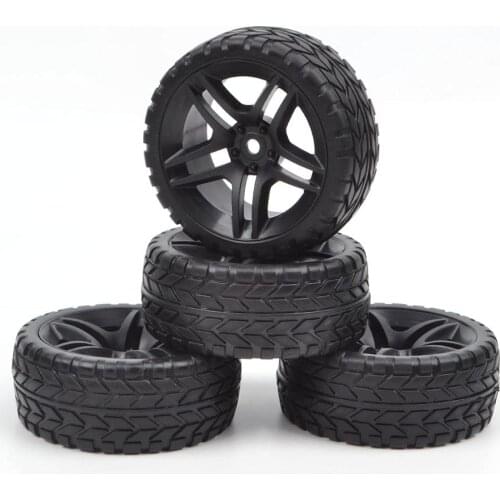 RC On Road Tires w/ 12mm hex Wheels Rims for Tamiya TT-02 M-05 PRO XV-01 HSP MST HPI Redcat Racing EPX Drift 1:10 Touring Car