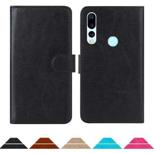 Luxury Wallet Case For UMIDIGI A5 Pro PU Leather Retro Flip Cover Magnetic Fashion Cases Strap