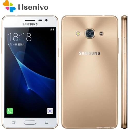 Samsung Galaxy J3 Pro Original Unlocked Mobile Phone 5.0"2GB RAM 16GB ROM Quad Core Dual Sim 8MP Camera J3110 Android Cellphone