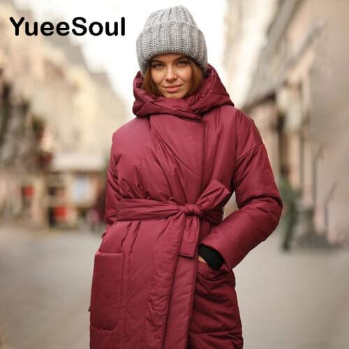 Женские парки с капюшоном Yueesoul China At AliExpress