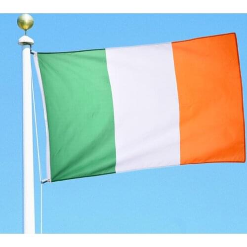 1 pcs Ireland Flag 90*150cm / 3*5 FT Big Hanging Ireland National Country Flag Ireland Banner Used For Festival Home Decoration