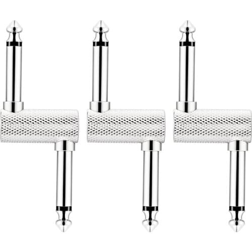 3 Pieces Patch Cable Patch Cords for Connecting Guitar Effect Pedals
