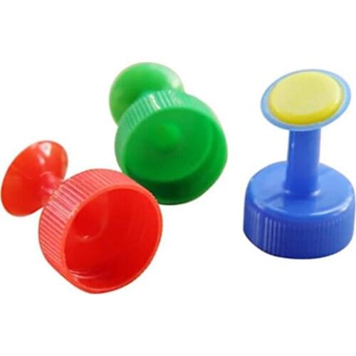 8PCS PVC Plastic Bottle Cap Sprinkler Watering Little Sprinkler Head Watering Vegetables Nozzle