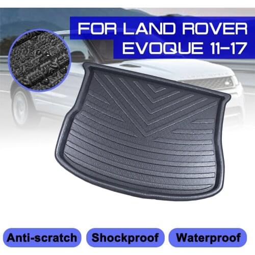 Car Carpet For Land Rover Evoque 2011 2012 2013 2014 2015-2017 Rear Trunk Anti-mud Cover Floor Mat