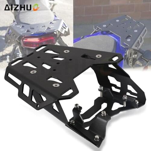 Motorcycle Rear Luggage Rack FOR YAMAHA TENERE700 T7 Rally 2019-2021 2020 Luggage Holder Bracket Rear Armrest Trunk Stand Tenere