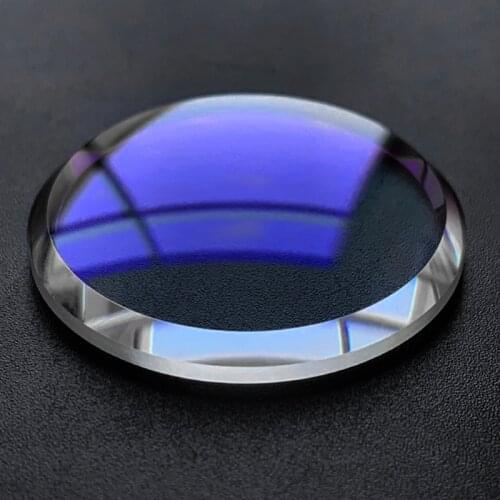 Free Shipping For Seiko SKX007/009/SKX011/SKX171/175 Mineral Glass with Blue AR Coating/Transparent Double dome 31.5mm