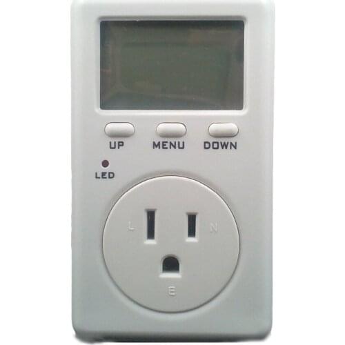 Digital Electricity Energy Meter Tester Monitor indicator Voltag Power Balance Energy saver Meter WF-D02A US plug 90~150V