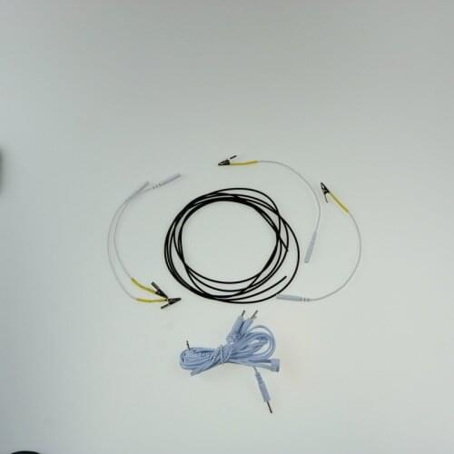 E-stim DIY Electric Shock CONDUCTIVE RUBBER TUBE Kit for Adult Electrode Electrosex Gear Stimution TENS Unit